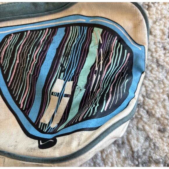 Vintage Marc Jacobs Cerulian Blue Canvas Aviator Sunglass Crossbody/Shoulder Bag - Picture 3 of 11